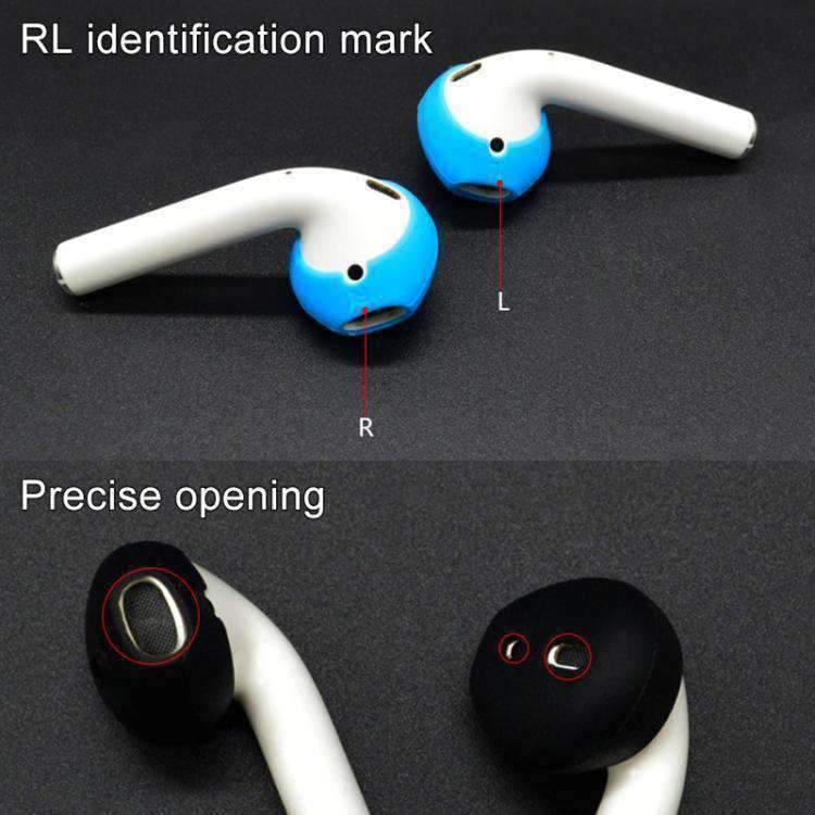 Amzer Wireless Bluetooth Earphone Silicone Ear Caps Earpads for Apple