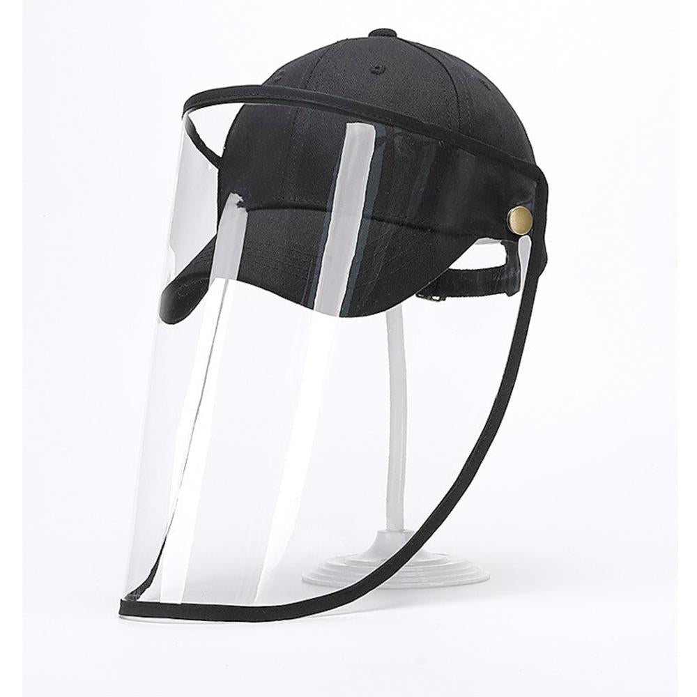 Baseball Cap with Detachable Front Panel