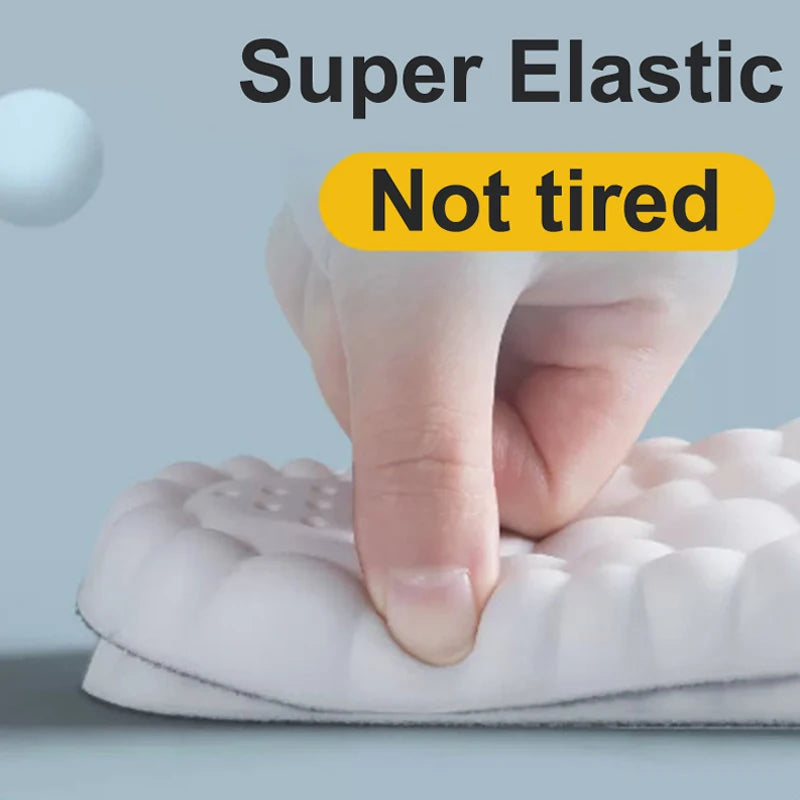 High Elasticity Latex Sport Insoles Soft Shoe Pads Arch Support