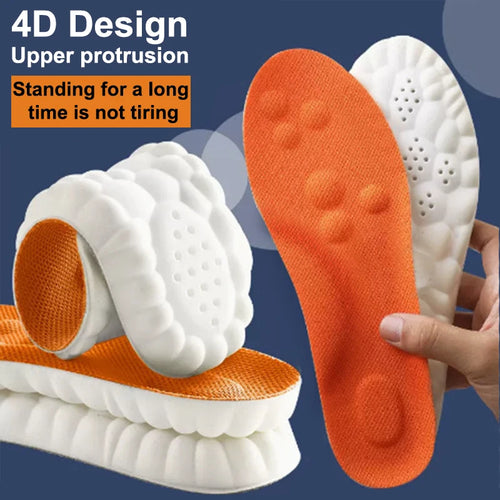 High Elasticity Latex Sport Insoles Soft Shoe Pads Arch Support