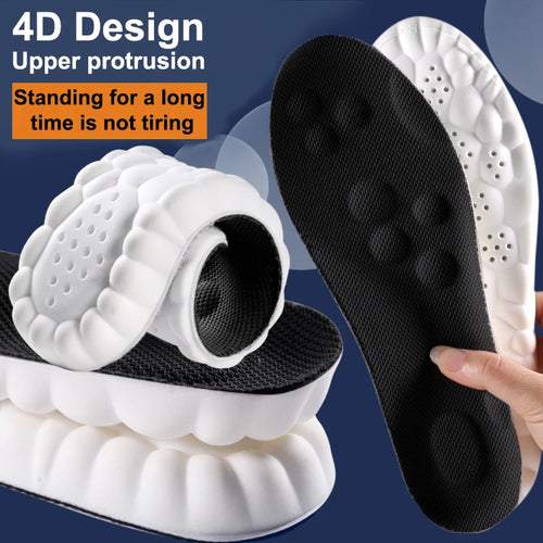 High Elasticity Latex Sport Insoles Soft Shoe Pads Arch Support