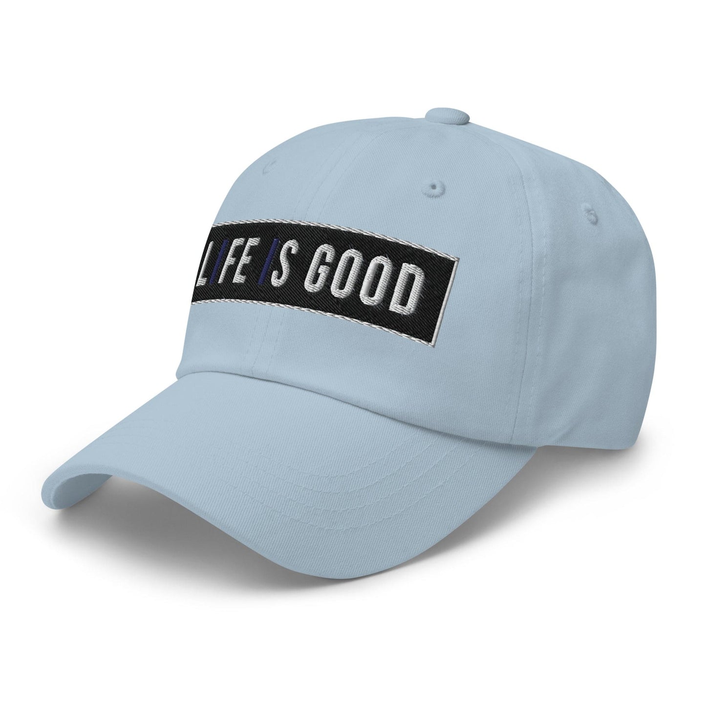 Embroidered Baseball Cap - Adjustable, Life is Good Print