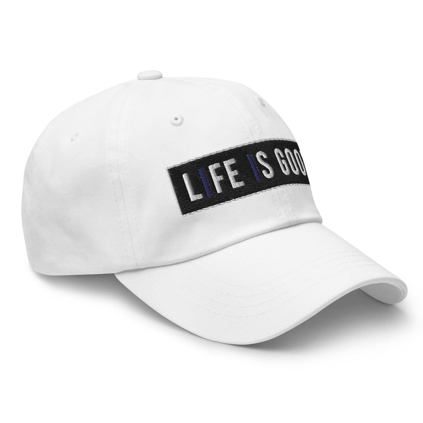 Embroidered Baseball Cap - Adjustable, Life is Good Print