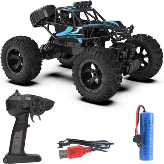 Remote Controlled Monster Like Model Sports Car (COLOR-BLACK)